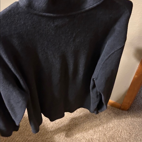 Ralph Lauren Men's Charcoal Zip-Up Sweater - Picture 4 of 8
